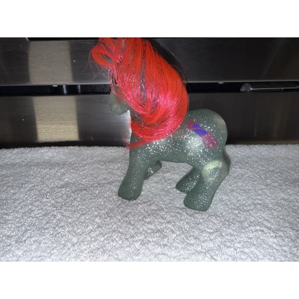 My Little Pony G1 Sky Rocket Clear Sparkle Hasbro Bradley 1985 Vintage *no Tail - Picture 2 of 11